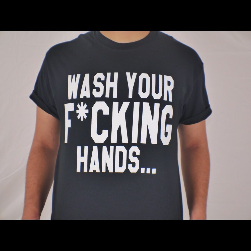 Funny Men’s black T-shirt